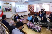 نشست خبری سفیر تاجیکستان در ایران