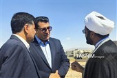 آیین کلنگ‌زنی پروژه سرمایه‌گذاری وقف در قیدار