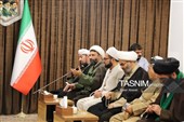 دیدار کاروان وحدت روحانیون تشیع و اهل‌سنت با نماینده ولی‌فقیه در کردستان