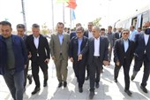 بهره‌برداری از توقفگاه قطار شهری مدرن در نصیرشهر