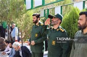 آیین گلباران و عطرافشانی قبور مطهر شهدا در اراک
