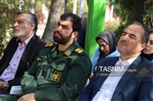 آیین گلباران و عطرافشانی قبور مطهر شهدا در اراک