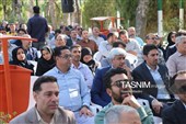 آیین گلباران و عطرافشانی قبور مطهر شهدا در اراک
