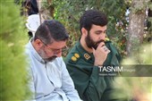 آیین گلباران و عطرافشانی قبور مطهر شهدا در اراک