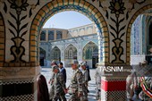 تشرف فرمانده نیروی پدافند هوایی ارتش به حرم مطهر رضوی