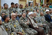 تشرف فرمانده نیروی پدافند هوایی ارتش به حرم مطهر رضوی