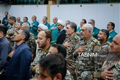 تشرف فرمانده نیروی پدافند هوایی ارتش به حرم مطهر رضوی
