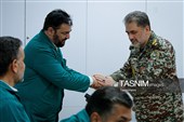 تشرف فرمانده نیروی پدافند هوایی ارتش به حرم مطهر رضوی