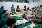 تشرف فرمانده نیروی پدافند هوایی ارتش به حرم مطهر رضوی