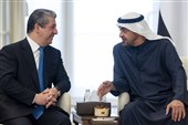 دیدار رئیس دولت امارات و نخست‌وزیر اقلیم کردستان عراق