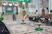 خطبه‌خوانی سالروز ورود حضرت فاطمه معصومه (س) به قم ‌