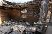 آثارحمله موشکی آمریکا به مراسم عروسی در سیریک