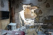آثارحمله موشکی آمریکا به مراسم عروسی در سیریک