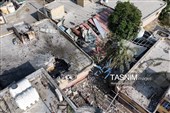آثارحمله موشکی آمریکا به مراسم عروسی در سیریک