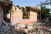 آثارحمله موشکی آمریکا به مراسم عروسی در سیریک