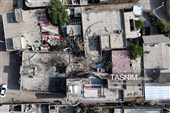 آثارحمله موشکی آمریکا به مراسم عروسی در سیریک