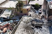 آثارحمله موشکی آمریکا به مراسم عروسی در سیریک