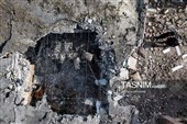 آثارحمله موشکی آمریکا به مراسم عروسی در سیریک