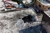 آثارحمله موشکی آمریکا به مراسم عروسی در سیریک