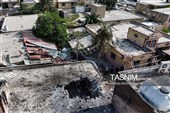آثارحمله موشکی آمریکا به مراسم عروسی در سیریک