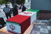 تشییع پیکر مطهر 3 شهید مدافع تنگه هرمز در پارسیان