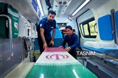 تشییع پیکر مطهر 3 شهید مدافع تنگه هرمز در پارسیان