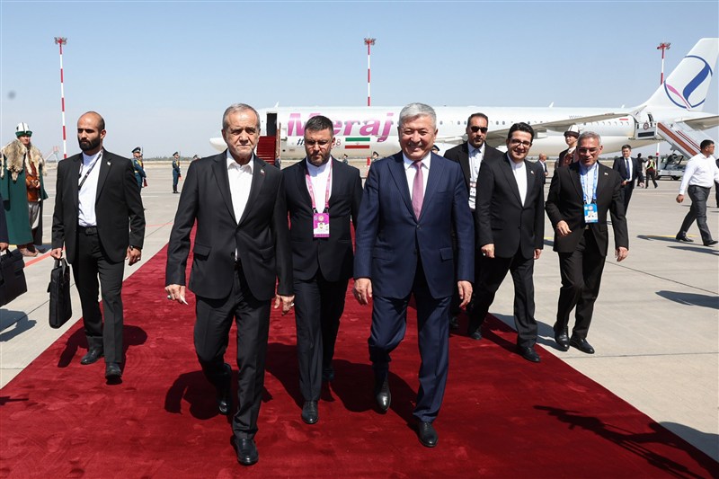 پزشکیان در قرقیزستان