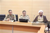 دیدار شورای فرماندهی تیپ 216 زرهی نزاجا با استاندار زنجان