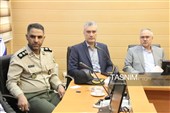 دیدار شورای فرماندهی تیپ 216 زرهی نزاجا با استاندار زنجان