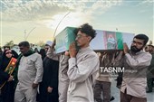 مراسم تشییع پیکر مطهر شهدای  کوهستک