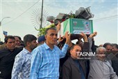 مراسم تشییع پیکر مطهر شهدای  کوهستک