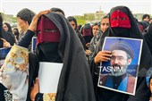 مراسم تشییع پیکر مطهر شهدای  کوهستک