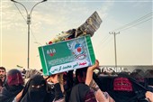 مراسم تشییع پیکر مطهر شهدای  کوهستک