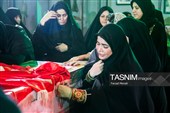 آیین وداع با شهدای هوافضا در کرمانشاه