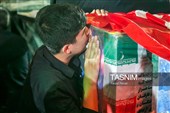 آیین وداع با شهدای هوافضا در کرمانشاه