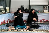 آیین وداع با شهدای هوافضا در کرمانشاه