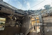آثار الجریمة الأمریکیة على المنازل السکنیة فی مدینة کوهستک جنوب إیران