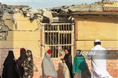 آثار الجریمة الأمریکیة على المنازل السکنیة فی مدینة کوهستک جنوب إیران