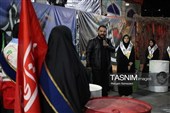 گوشه‌ای از رقابت نفس‌گیر شرکت‌کنندگان در مسابقات «میدان یار»