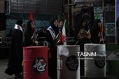 گوشه‌ای از رقابت نفس‌گیر شرکت‌کنندگان در مسابقات «میدان یار»