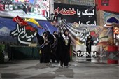 گوشه‌ای از رقابت نفس‌گیر شرکت‌کنندگان در مسابقات «میدان یار»
