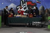 گوشه‌ای از رقابت نفس‌گیر شرکت‌کنندگان در مسابقات «میدان یار»