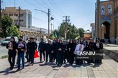 تشییع پیکر شهدای هوافضا در کرمانشاه
