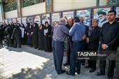 تشییع پیکر شهدای هوافضا در کرمانشاه
