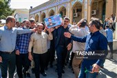 تشییع پیکر شهدای هوافضا در کرمانشاه