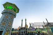 حال و هوای حرم مطهر در آستانه سالروز ورود حضرت معصومه (س) به قم