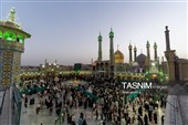 حال و هوای حرم مطهر در آستانه سالروز ورود حضرت معصومه (س) به قم