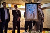 لوح‌کاشی منحصربه‌فرد ایلخانی در آرامگاه باباطاهر همدان