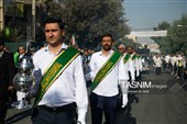 آیین استقبال از ورود کاروان نمادین حضرت معصومه (س) به قم