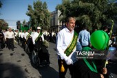 آیین استقبال از ورود کاروان نمادین حضرت معصومه (س) به قم